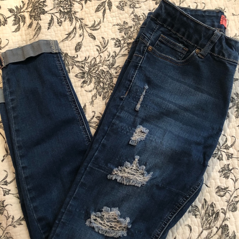 Ripped jeans, size 11